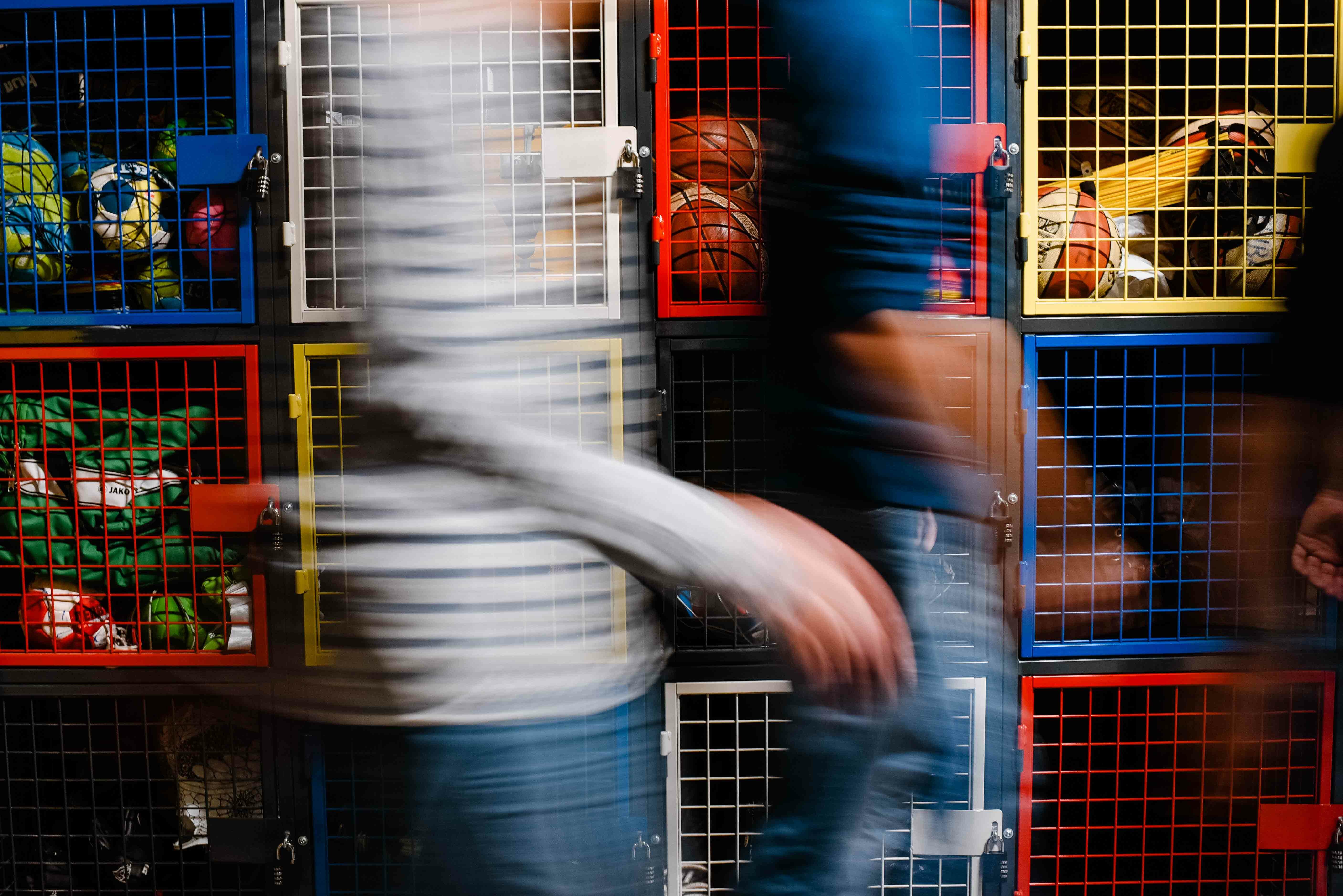 RASTERR gaaslockers voor kleedruimtes