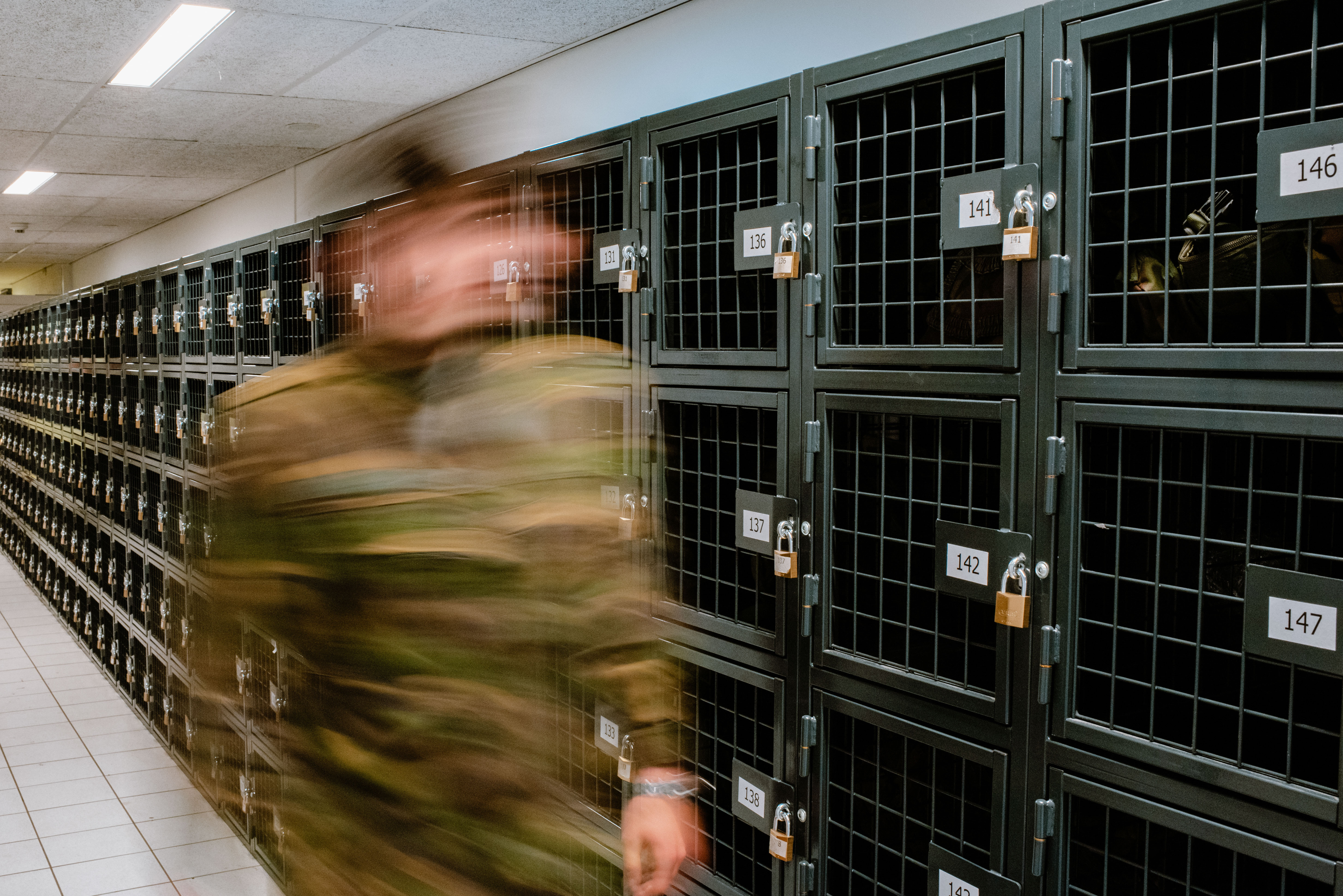 Gaaslockers onderwijs school opbergen studenten